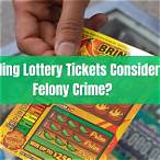 penalty for stealing lottery tickets